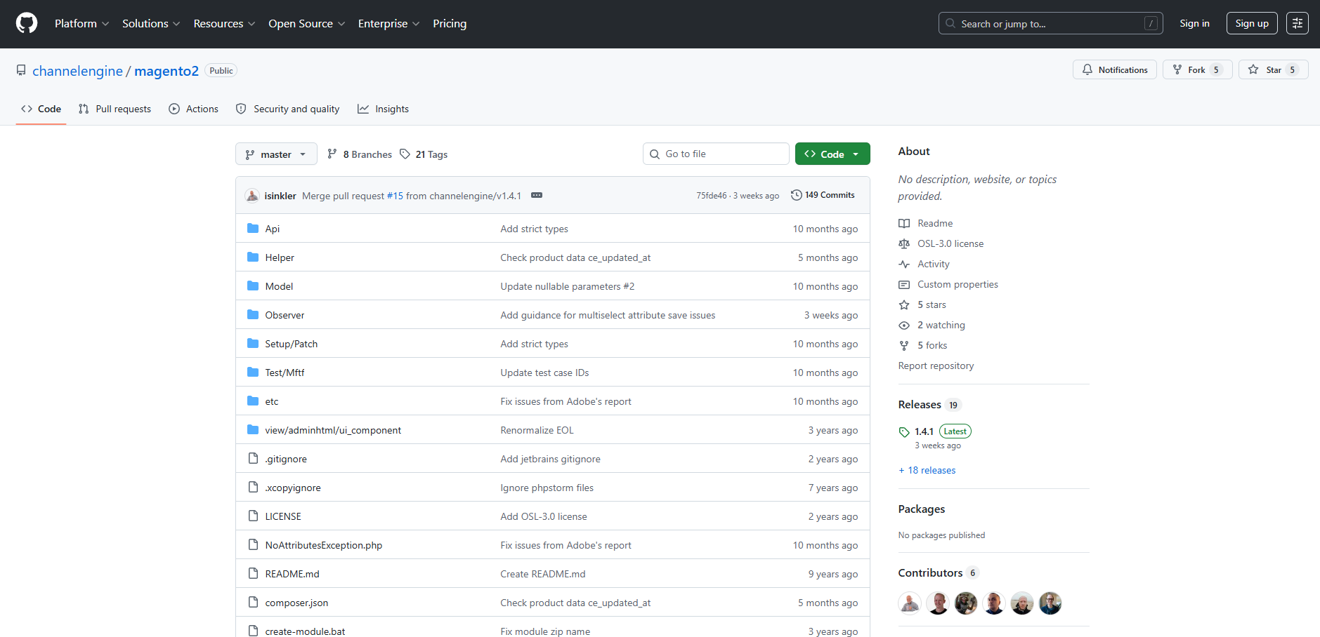 Adobe Commerce merchant plugin Github repo.png