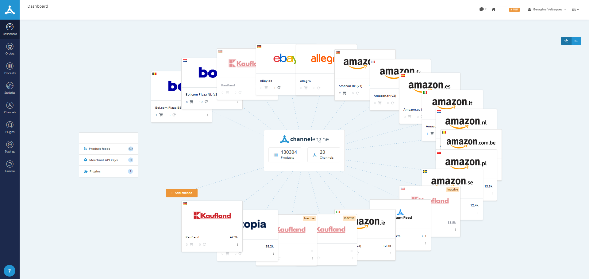 ChannelEngine product interface