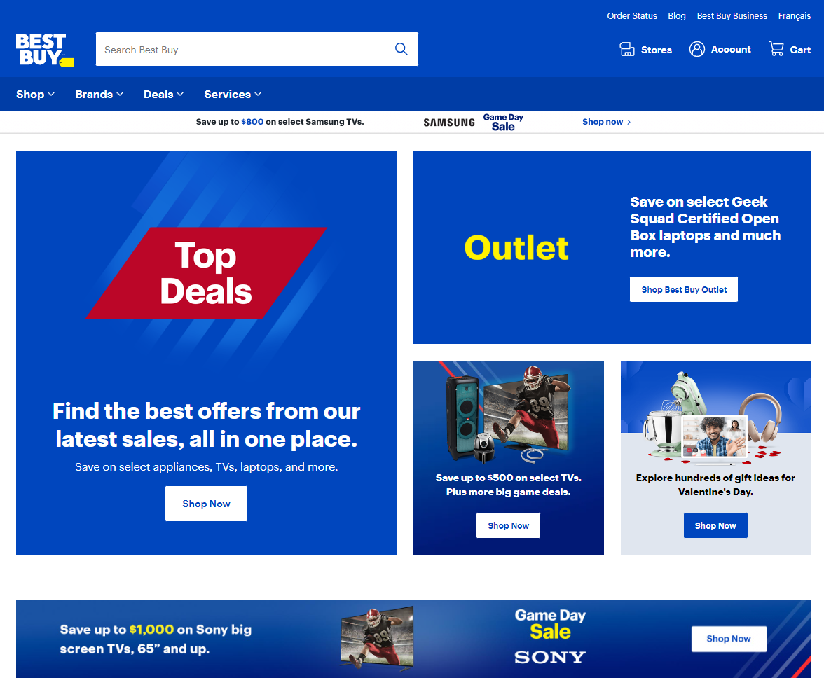 best buy website