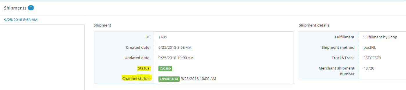 bol exported